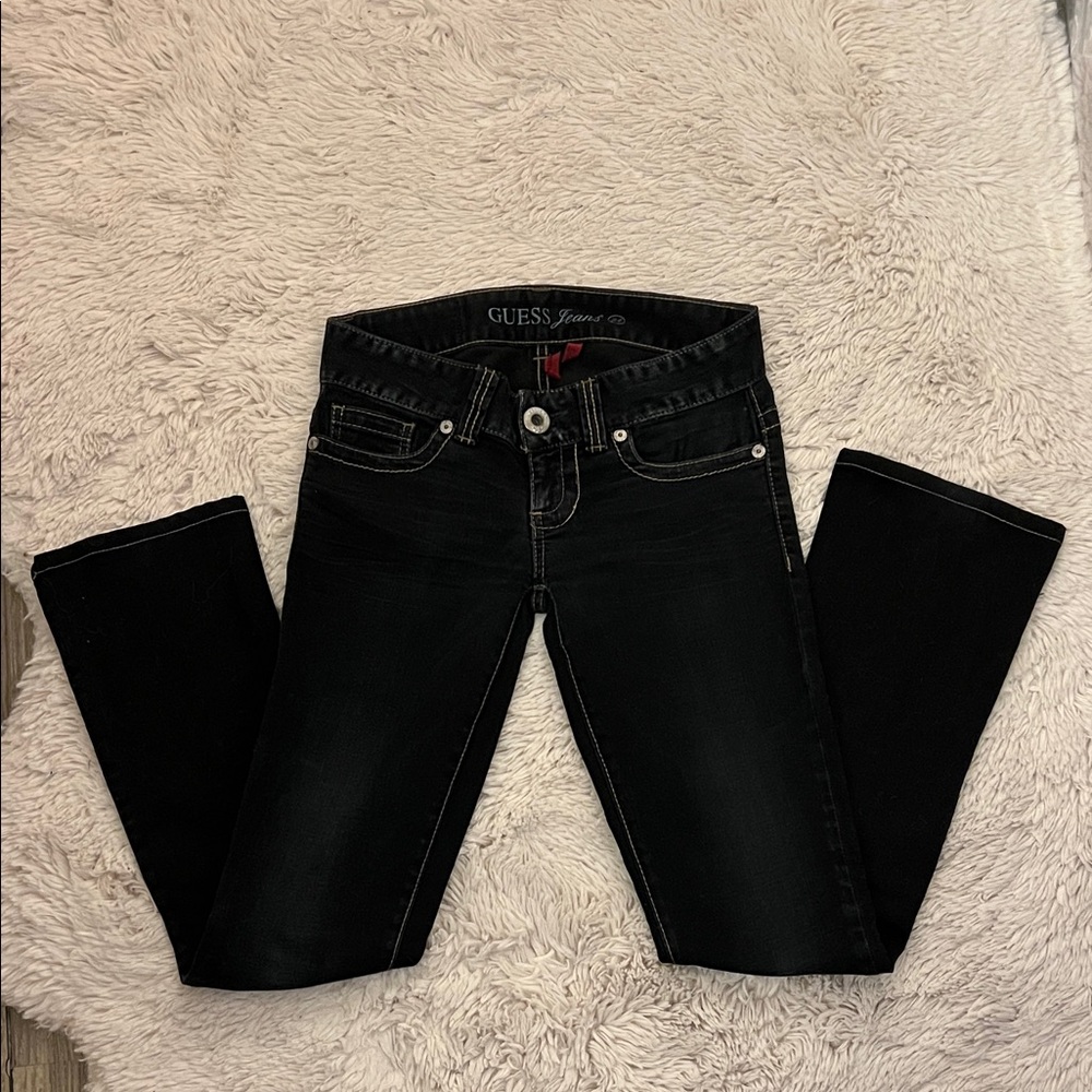 GUESS Women's Dark Denim Bootcut Jeans size 24